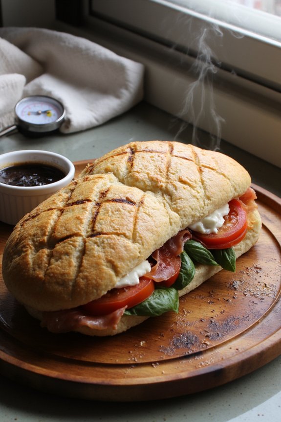 adjust heat for perfect browning