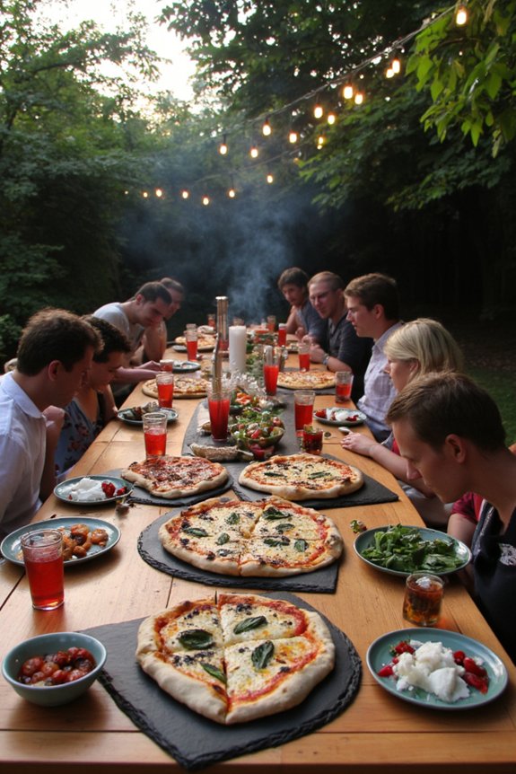 backyard wood fired social hub