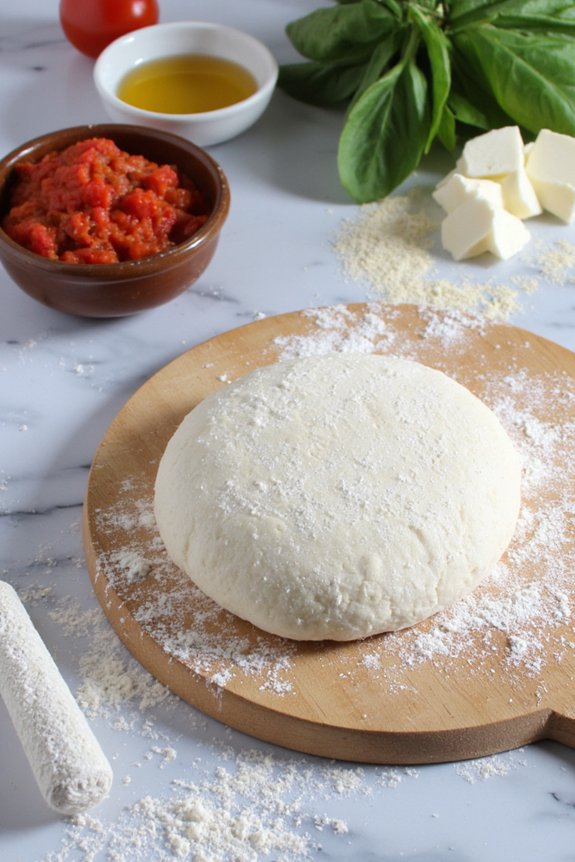 breadmaker makes pizza dough