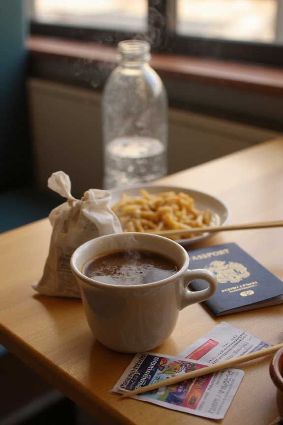 bring your own hot drinks