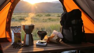 camping coffee kit essentials