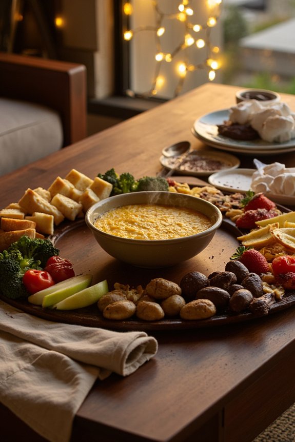 centralized table top communal cooking