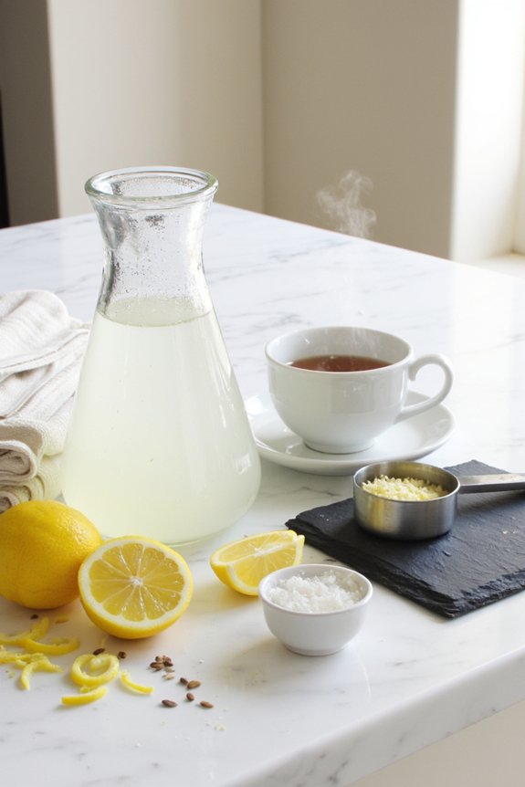 citric acid or lemon