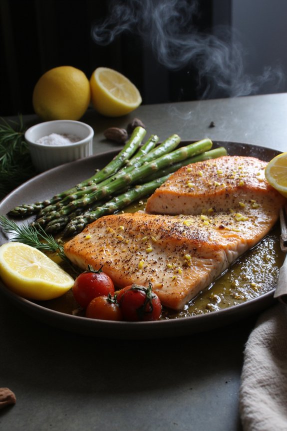 citrus brined lemon pepper salmon