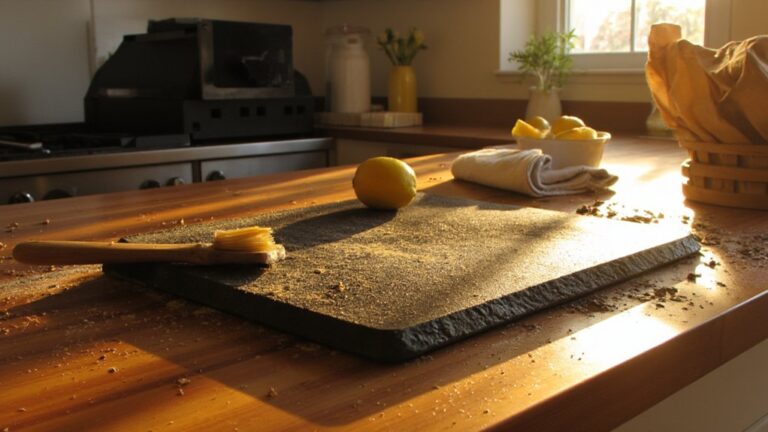 clean portable pizza stone safely