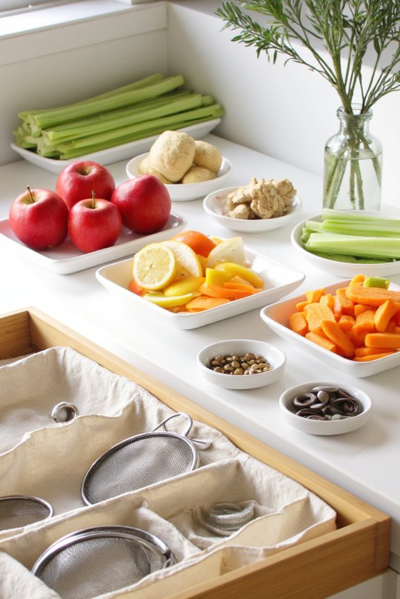 color coded labeled magnetic organization