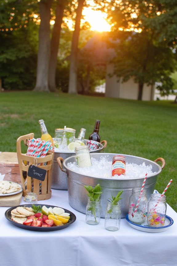 color coded waterproof drink labels