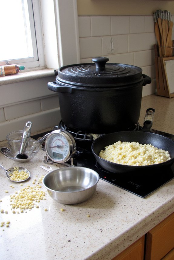 cookware size triggers shutdown