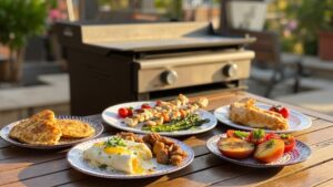 creative griddle outdoor recipes