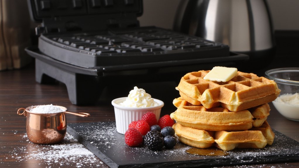 crispy belgian waffles recipe