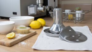 disassemble sanitize air dry components