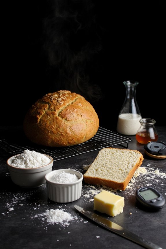 dough hydration gluten fermentation temperature