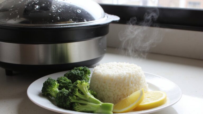 electric steamer leaves spots