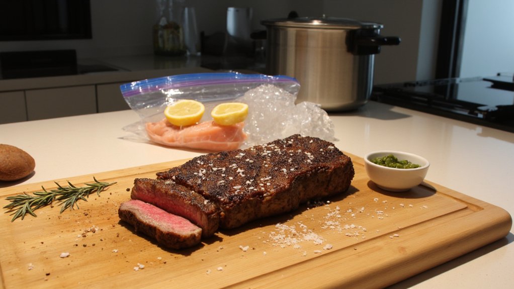 essential sous vide time temperature