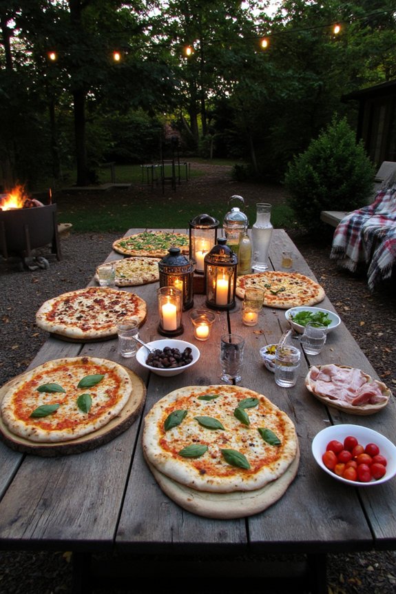 extend evenings with wood fired warmth