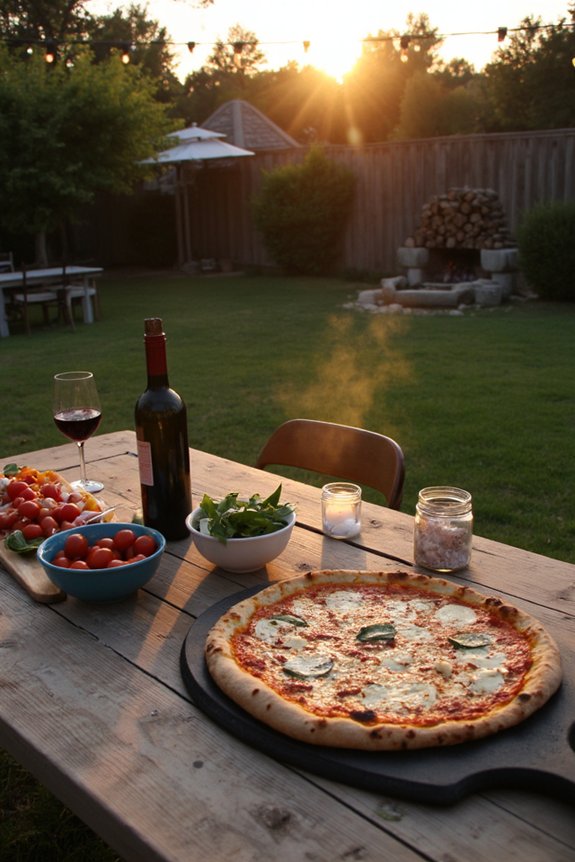 firelit backyard gathering vibe