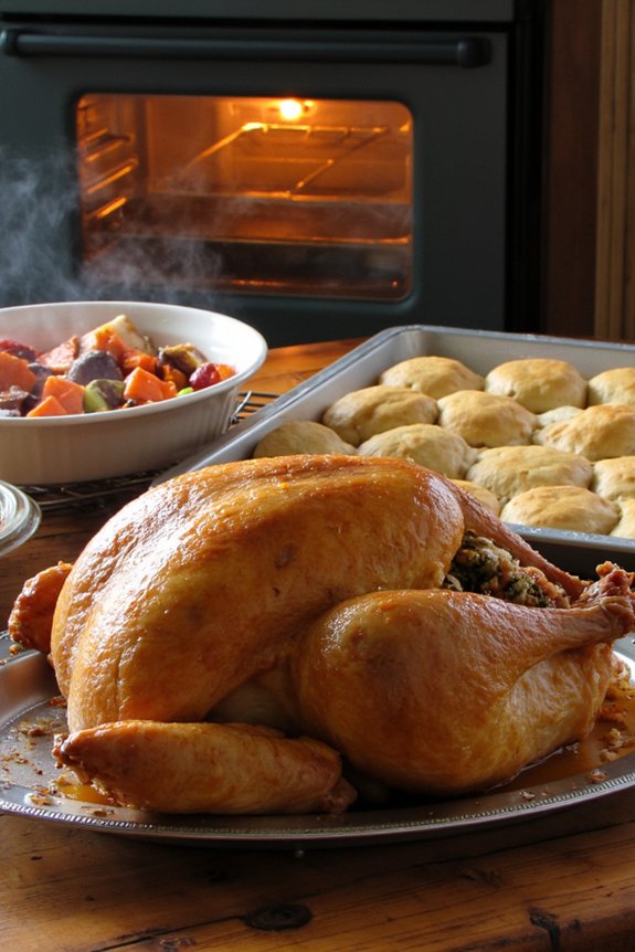 frees oven for multitasking