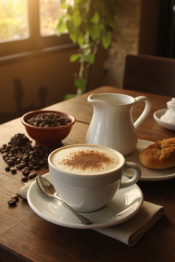 fresh beans proper milk texturing