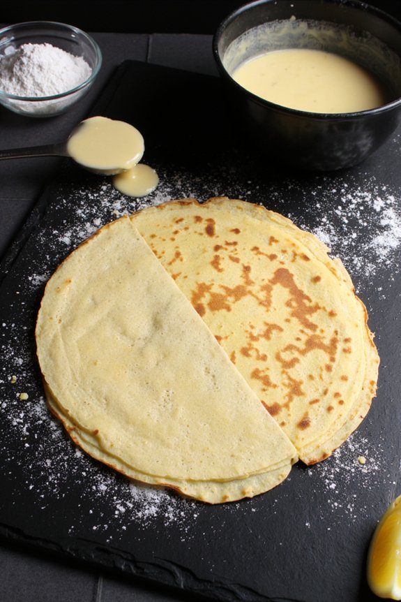 gentle spreading avoid overmixing