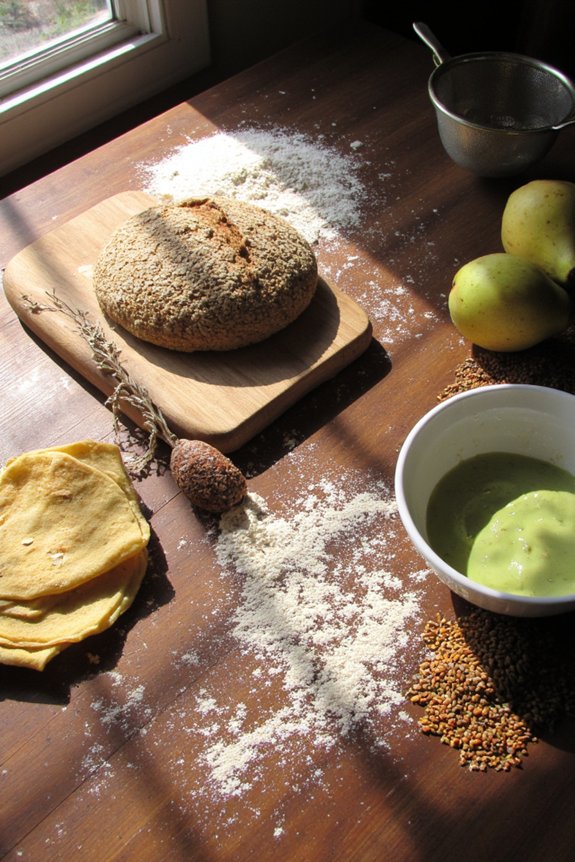 grind fresh whole grain flours