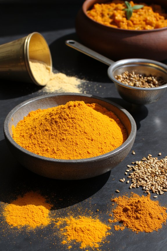 grind whole spices for freshness