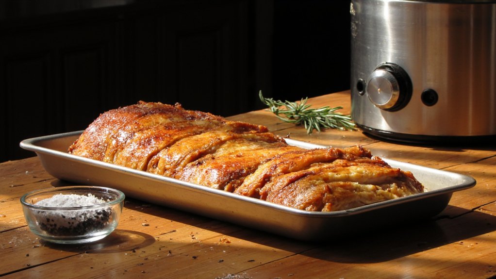 hot oil ensures crispy skin