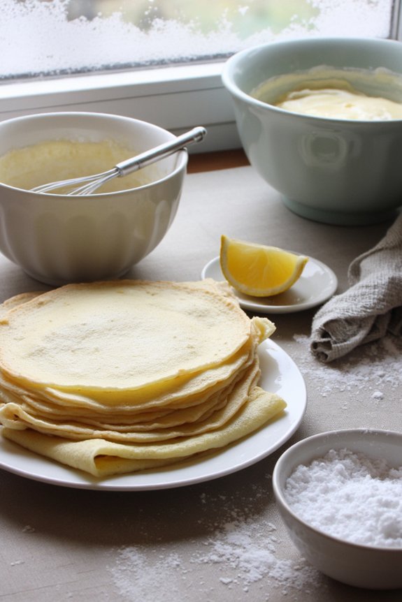 humidity slows crepe cooking