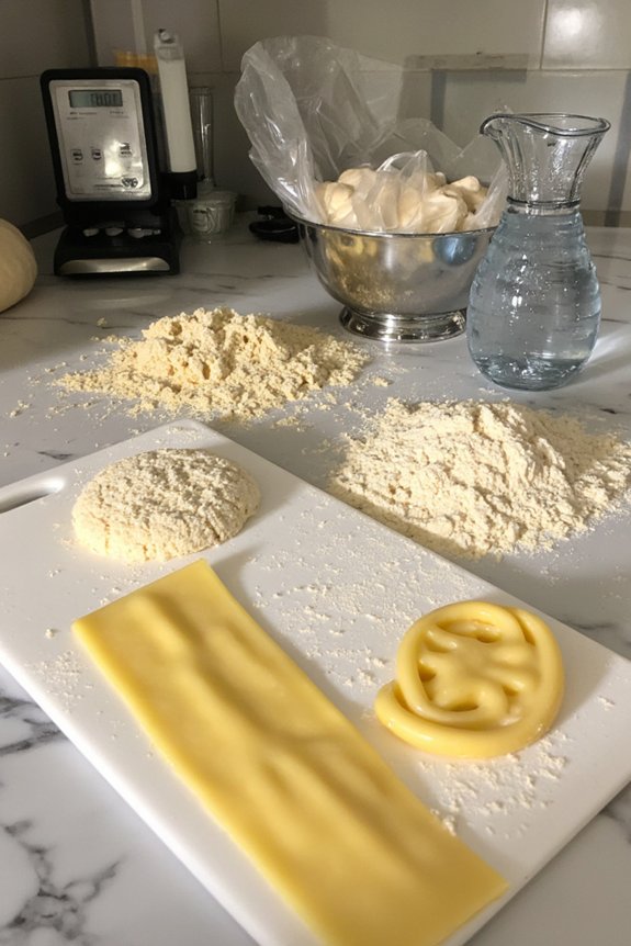 hydration shapes gluten network relaxation