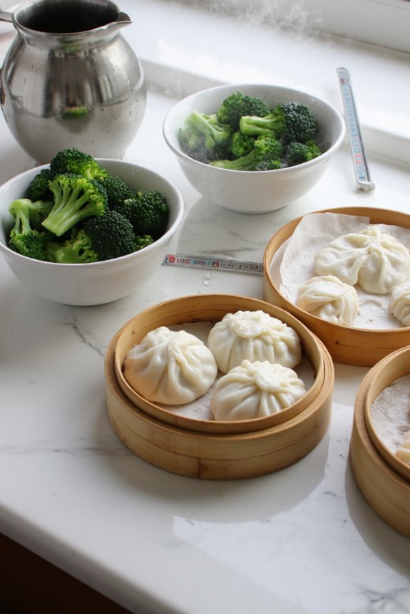 ingredient temperature alters steaming results