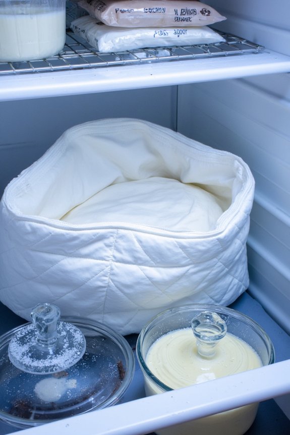 insulate pad store gently