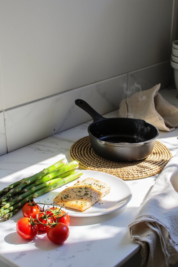 keeps kitchen air significantly cooler