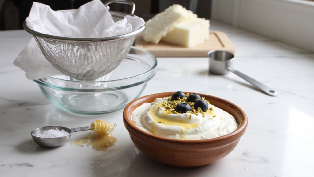 make thick greek yogurt