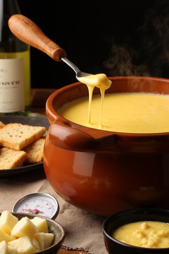 manage temperature stir stabilize