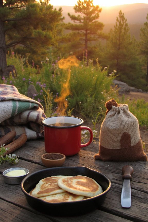 morning ritual brewing in nature