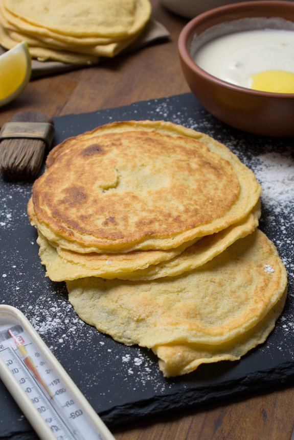 nail your crepe temperature