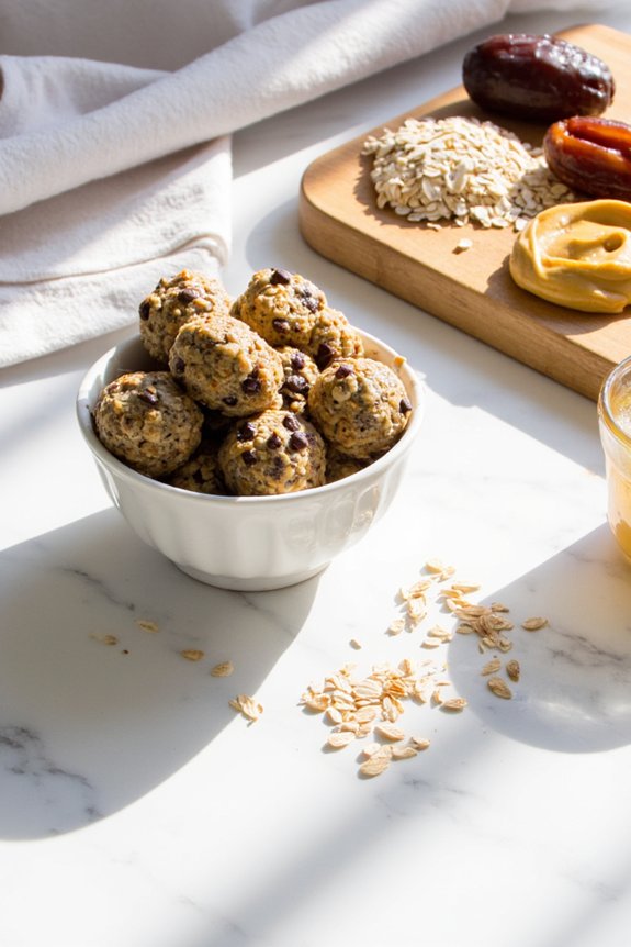 no bake protein packed snack balls