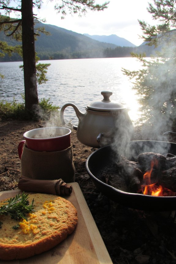 outdoor coffee boosts morning alertness