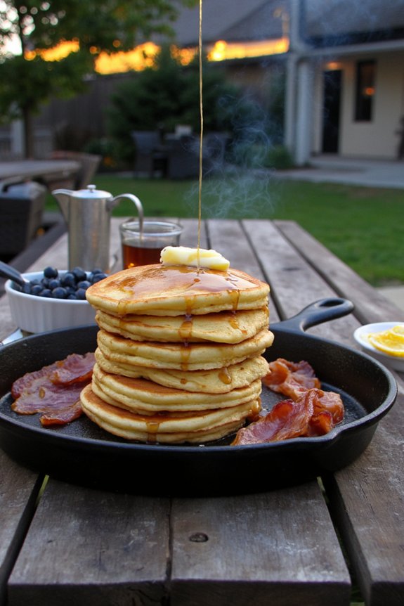outdoor griddle buttermilk pancakes