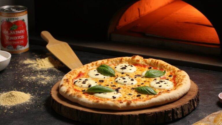 portable oven burns crusts