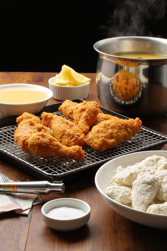 precise frying oil temperature control