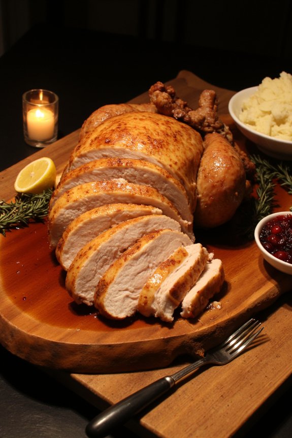 precision electric poultry carving