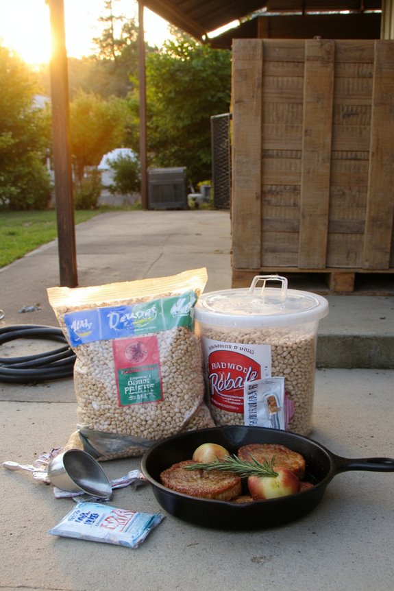 protect auger clean dry lubricate