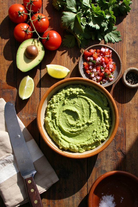 pulse chopped fresh salsa guacamole