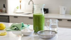 quick rinse between blends