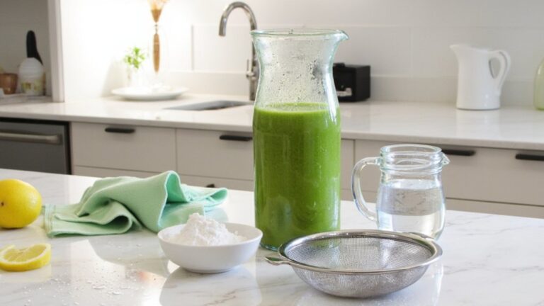 quick rinse between blends