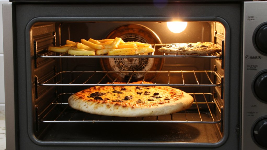 rack height affects convection cooking
