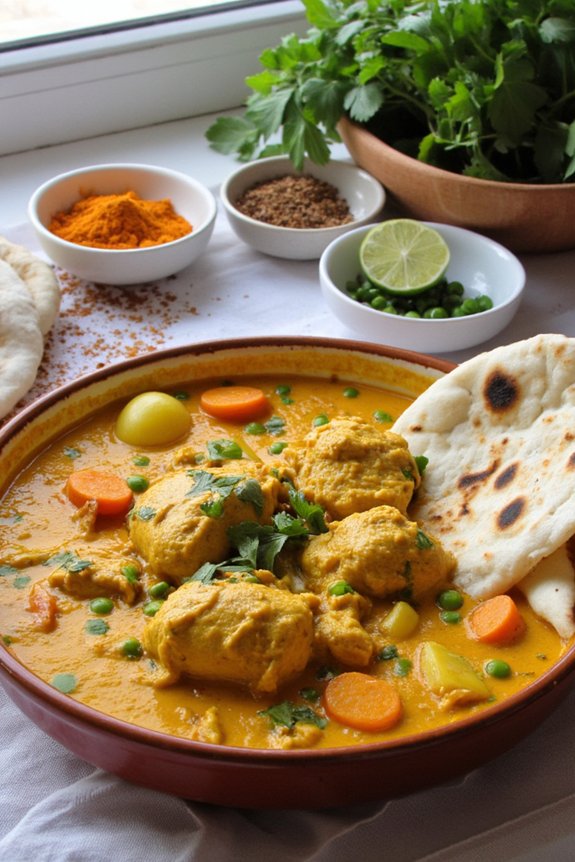 rice cooker coconut chicken curry