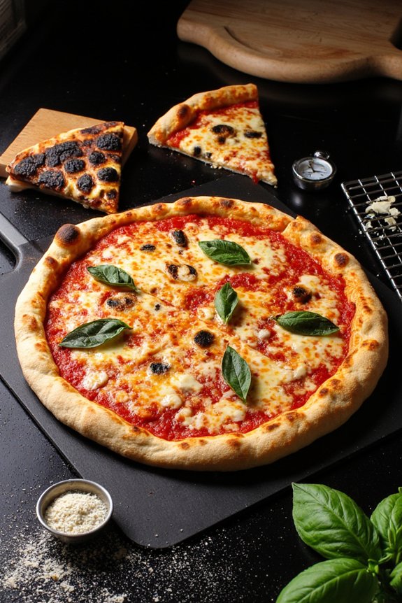 rotate pizza every minute