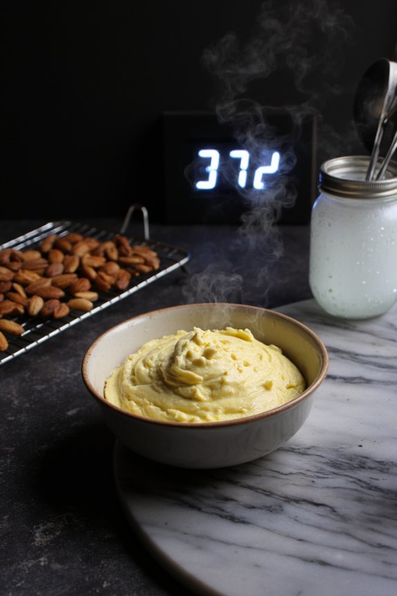 short cool down breaks between batches