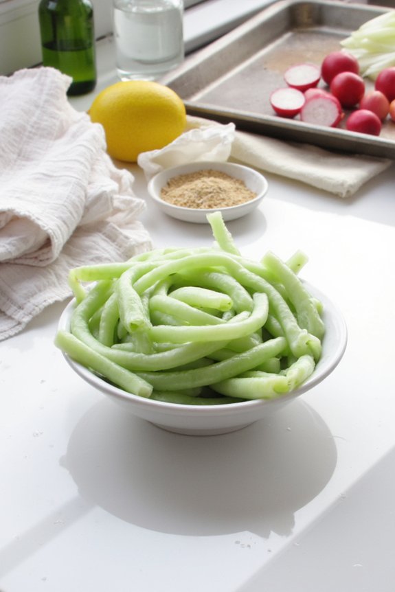 slow perpendicular brush strokes